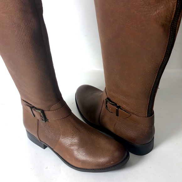 Jessica Simpson Rinne 2 Tall Boots Bourbon New - Picture 3 of 8